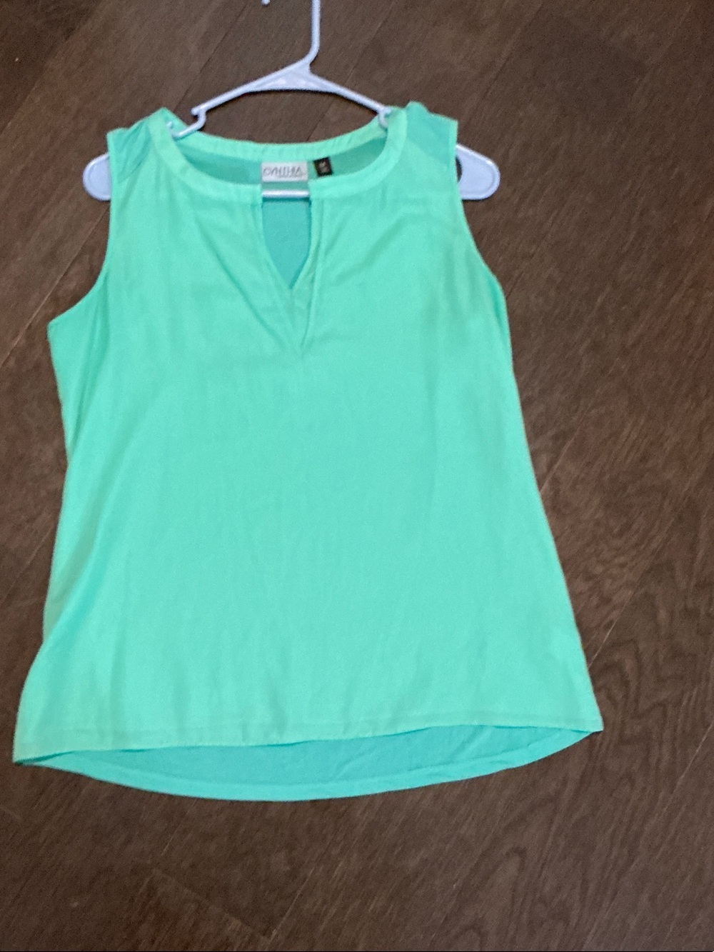 Cynthia Rowley Mint Green Sleeveless Tank